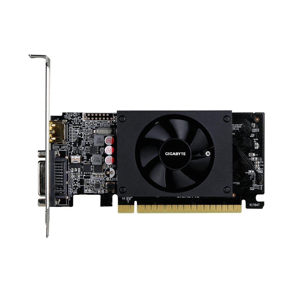 Imagem 4 de 4 do produto Placa de Vídeo Gigabyte NVIDIA GeForce GT 710 2GB, GDDR5 - GV-N710D5-2GL