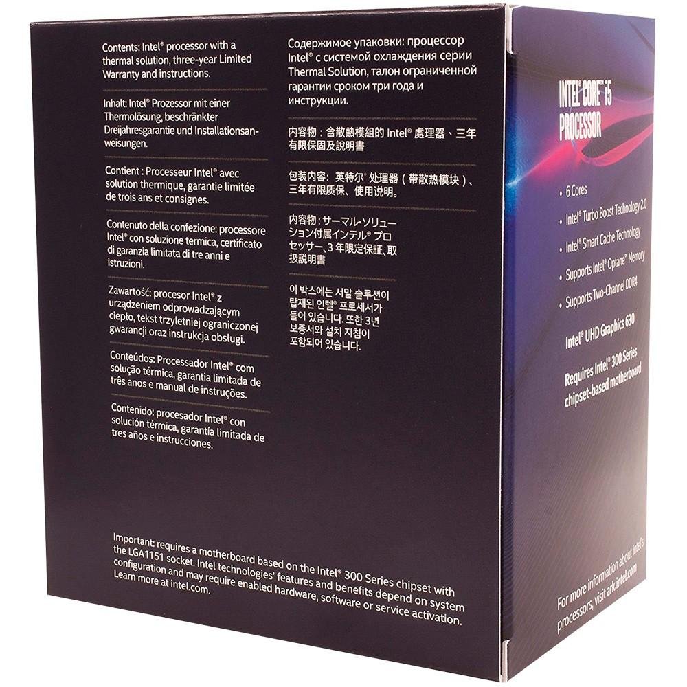 も*ふ様 Intel Core i5-8400 1枚 i5-8500 3枚 合計 Processador Intel Core i5-8400 Coffee Lake | KaBuM!