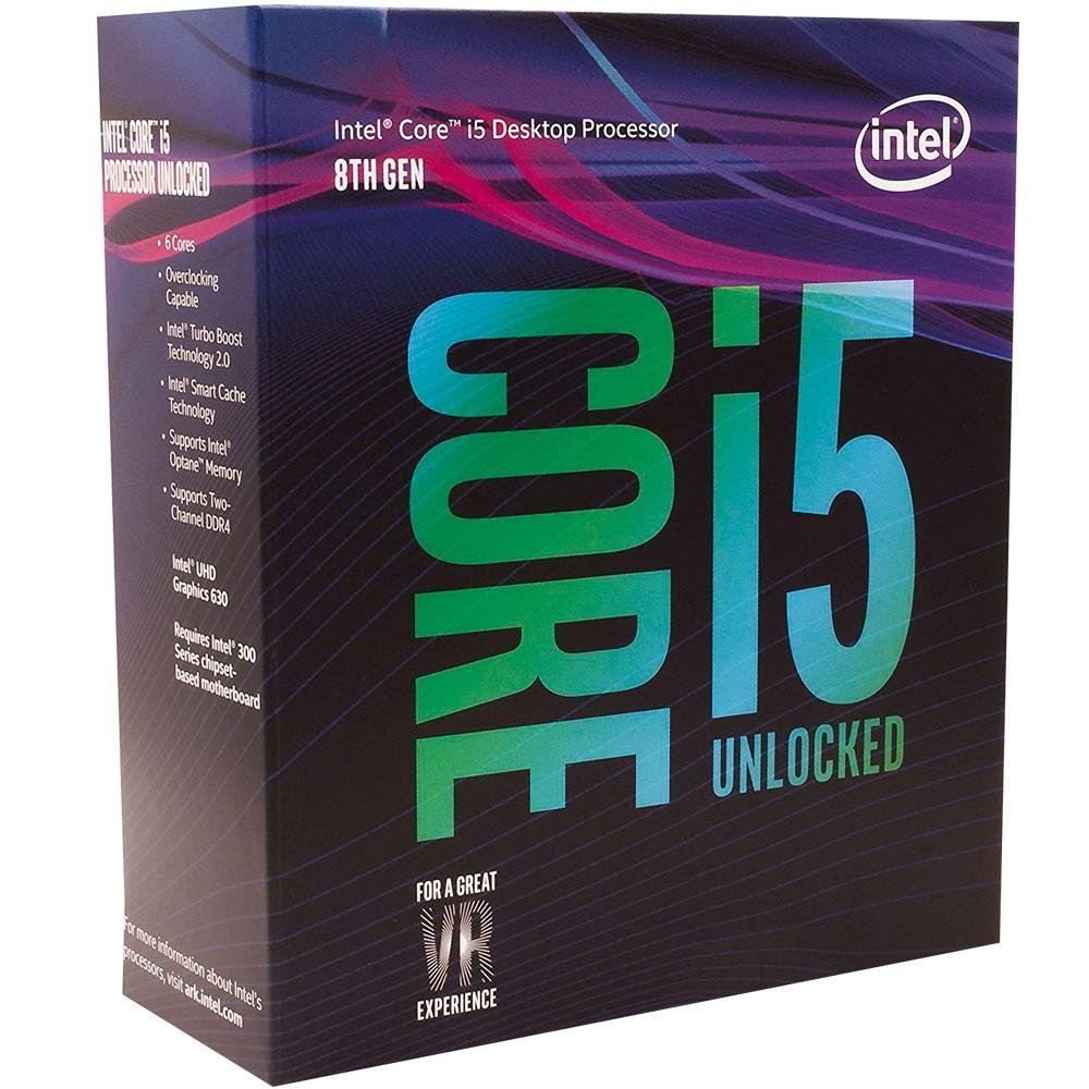 CPU intel CPU Core i5-8600k Processador Intel Core i5-8600k Coffee Lake | KaBuM!