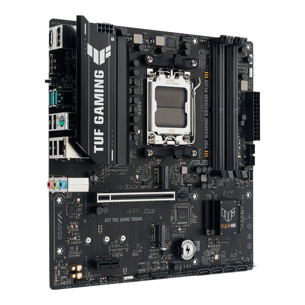 Placa Mãe ASUS TUF GAMING A620AM-PLUS, AMD AM5 , m-ATX, DDR5 - 90MB1N30-M0EAY0 - view 4