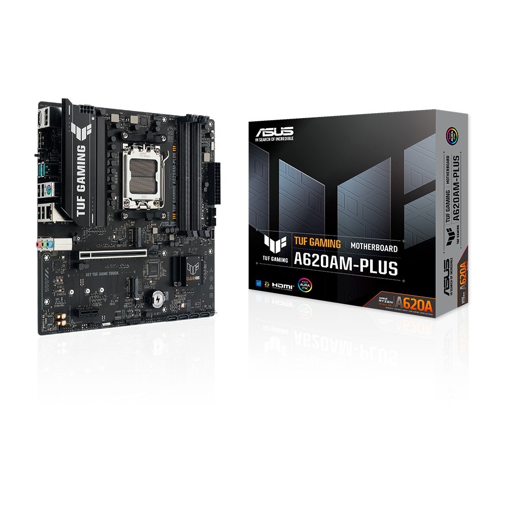 Placa Mãe ASUS TUF GAMING A620AM-PLUS, AMD AM5 , m-ATX, DDR5 - 90MB1N30-M0EAY0 - view 8
