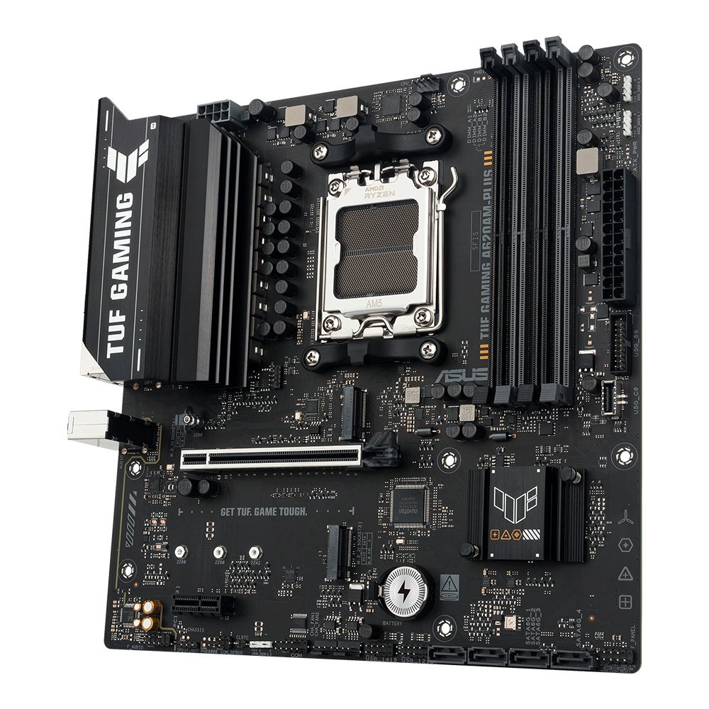 Placa Mãe ASUS TUF GAMING A620AM-PLUS, AMD AM5 , m-ATX, DDR5 - 90MB1N30-M0EAY0 - view 3