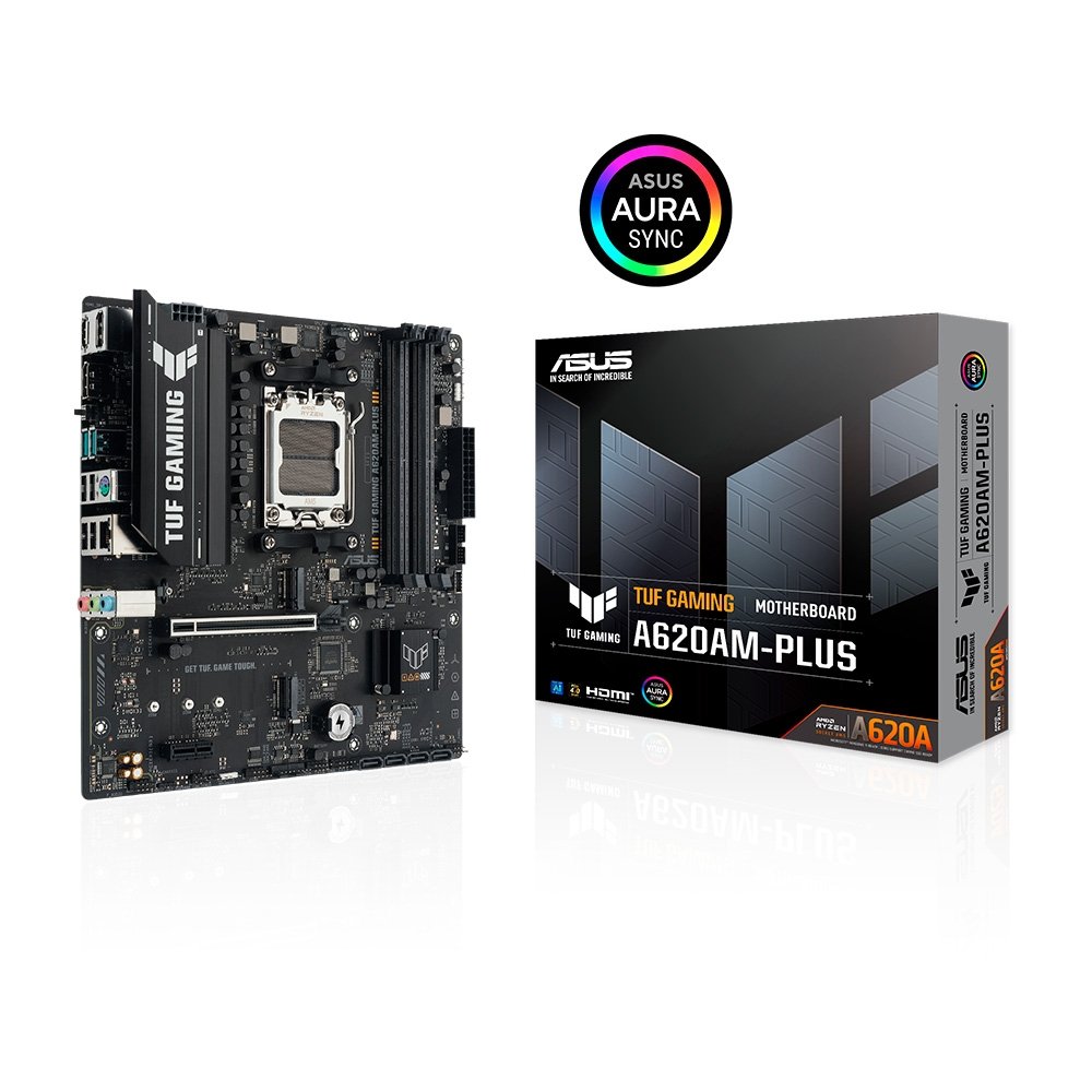 Placa Mãe ASUS TUF GAMING A620AM-PLUS, AMD AM5 , m-ATX, DDR5 - 90MB1N30-M0EAY0 - view 9