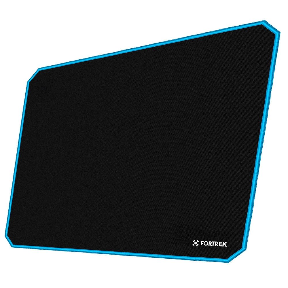 Imagem 2 de 6 do produto Mousepad Gamer Fortrek MPG101, Speed, Médio (320x240mm), Preto/Azul - 73267