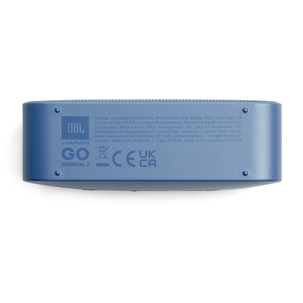 Caixa de Som Portátil JBL Go Essential 2, Bluetooth, 3.1W RMS, À Prova d'Água, Bateria de até 5 Horas, Azul - ( Balão.info - foto 5