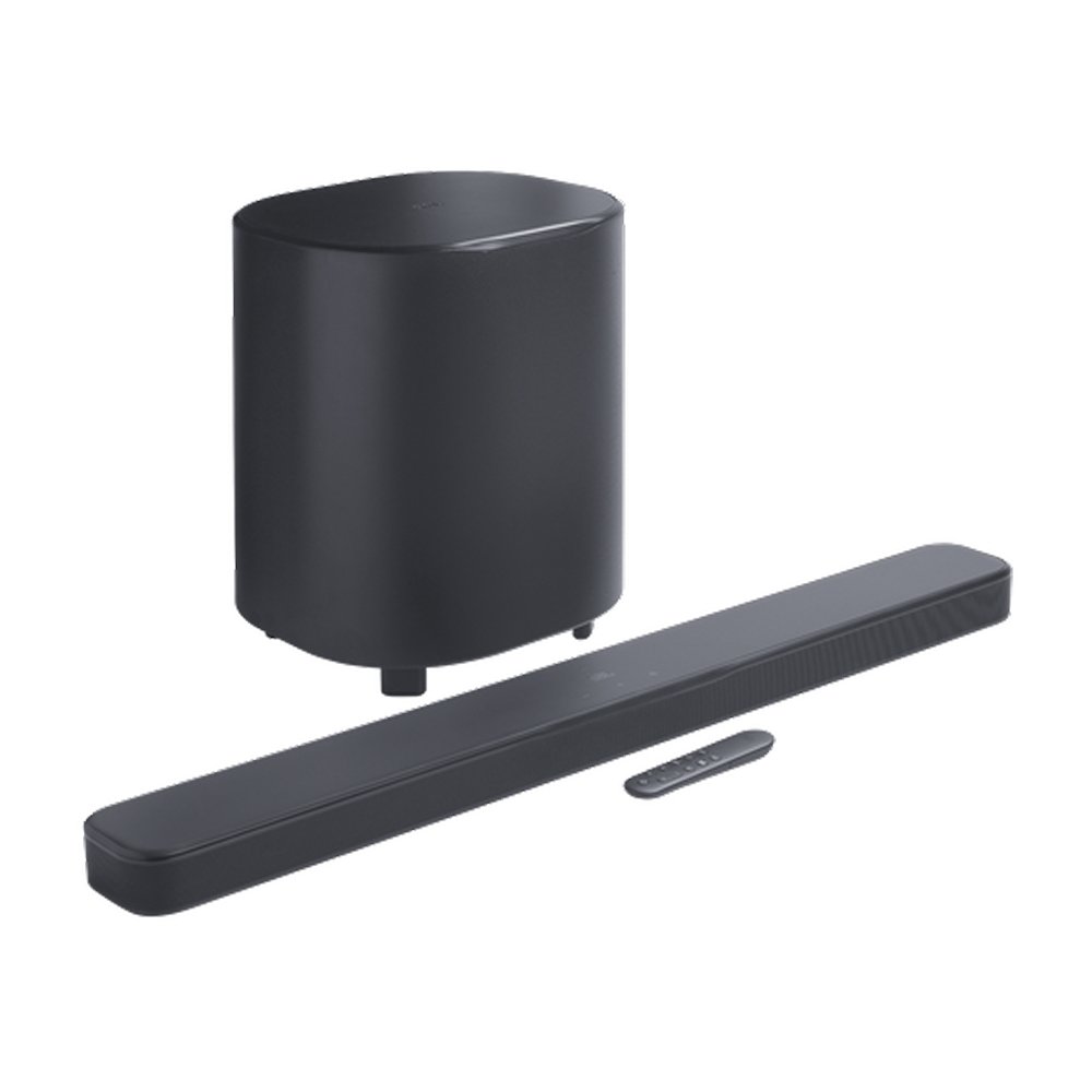 Soundbar JBL Bar 500, Bluetooth, 290W, com Subwoofer, 5.1 Canais, Dolby Atmos, Preta - JBLBAR500M2BLKBR Soundbar JBL Bar 500, Bluetooth, 290W, com Subwoofer, 5.1 Canais, Dolby Atmos, Preta - JBLBAR500M2BLKBR