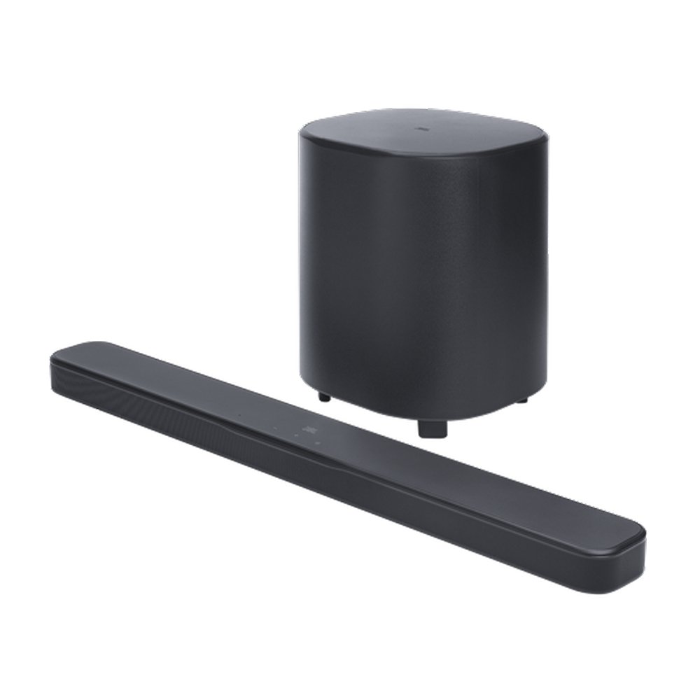 Soundbar JBL Bar 500, Bluetooth, 290W, com Subwoofer, 5.1 Canais, Dolby Atmos, Preta - JBLBAR500M2BLKBR Soundbar JBL Bar 500, Bluetooth, 290W, com Subwoofer, 5.1 Canais, Dolby Atmos, Preta - JBLBAR500M2BLKBR