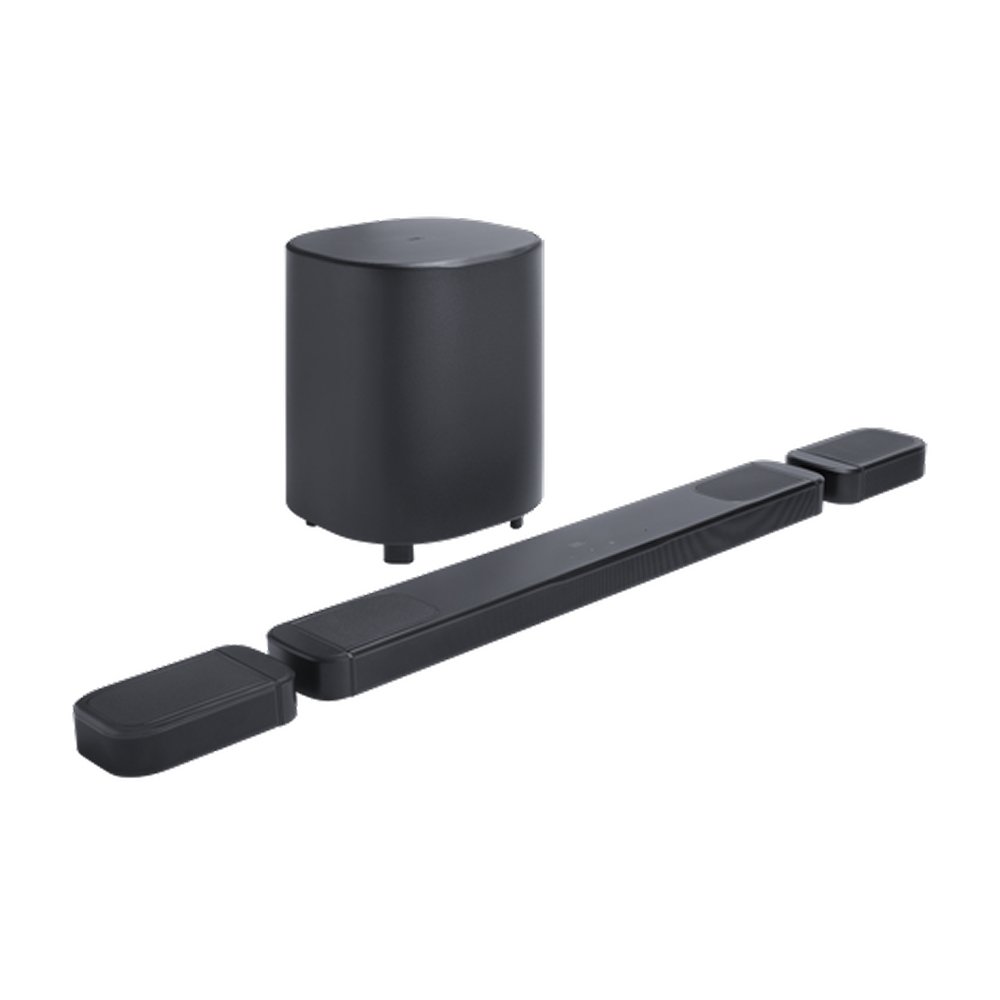 Soundbar JBL Bar 1000 M2, 7.1.4 Canais, Dolby Atmos e DTS:X, Subwoofer Sem Fio, Preta - JBLBAR1000M2BLKBR - view 3