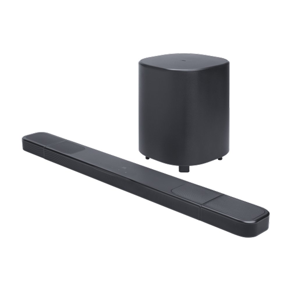 Soundbar JBL Bar 1000 M2, 7.1.4 Canais, Dolby Atmos e DTS:X, Subwoofer Sem Fio, Preta - JBLBAR1000M2BLKBR