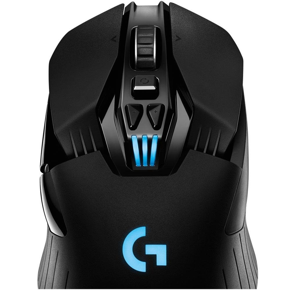 Imagem 3 de 13 do produto Mouse Sem Fio Gamer Logitech G903 Recarregável, RGB Lightsync, Design Ambidestro, 11 Botões, 12000DPI - 910-005086
