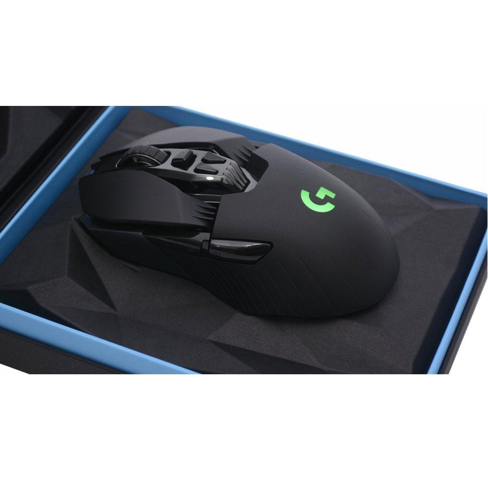 Imagem 13 de 13 do produto Mouse Sem Fio Gamer Logitech G903 Recarregável, RGB Lightsync, Design Ambidestro, 11 Botões, 12000DPI - 910-005086