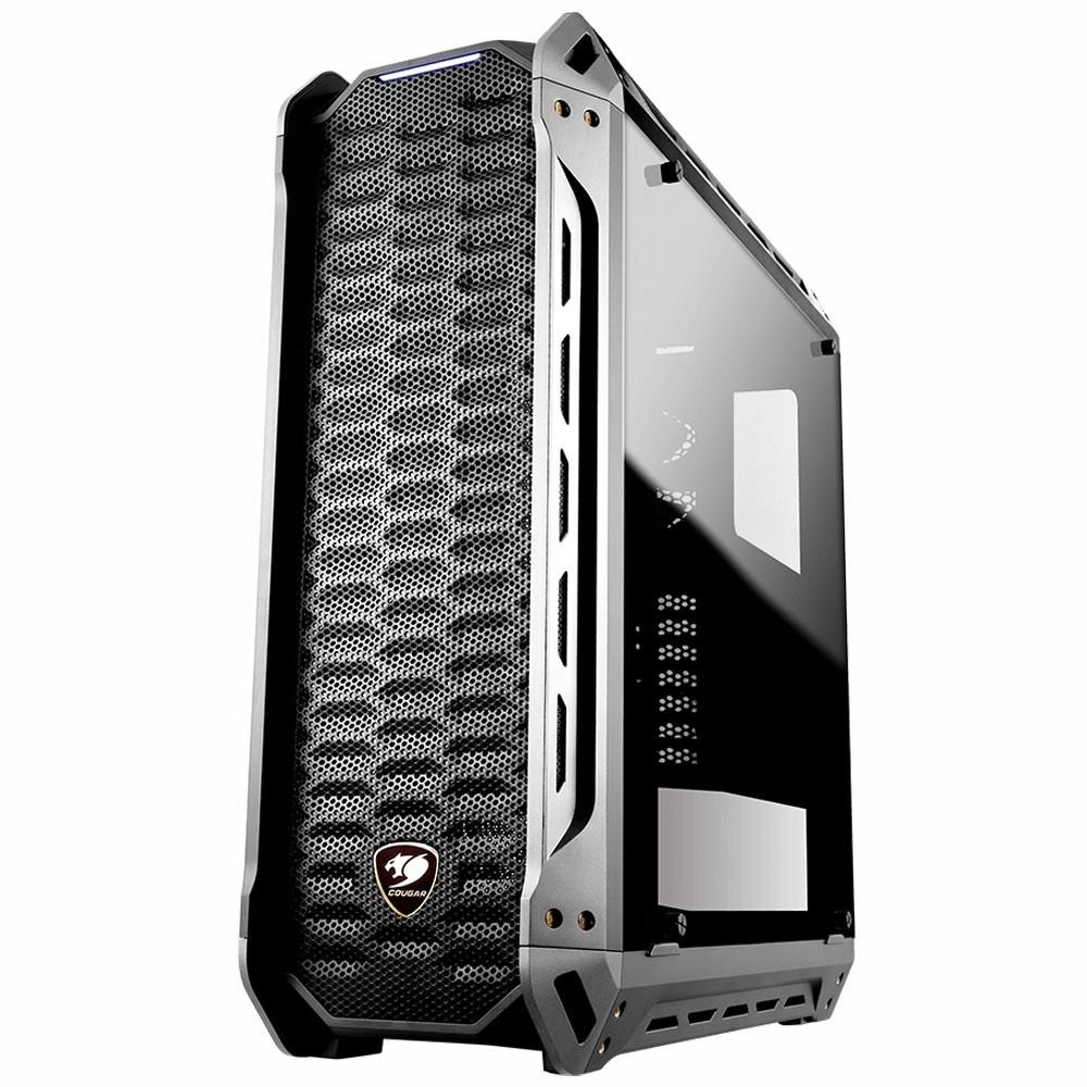 Imagem 2 de 16 do produto Gabinete Gamer Cougar Panzer-S, Mid Tower, 3 FANs, Lateral em Vidro - 385GML0.3804