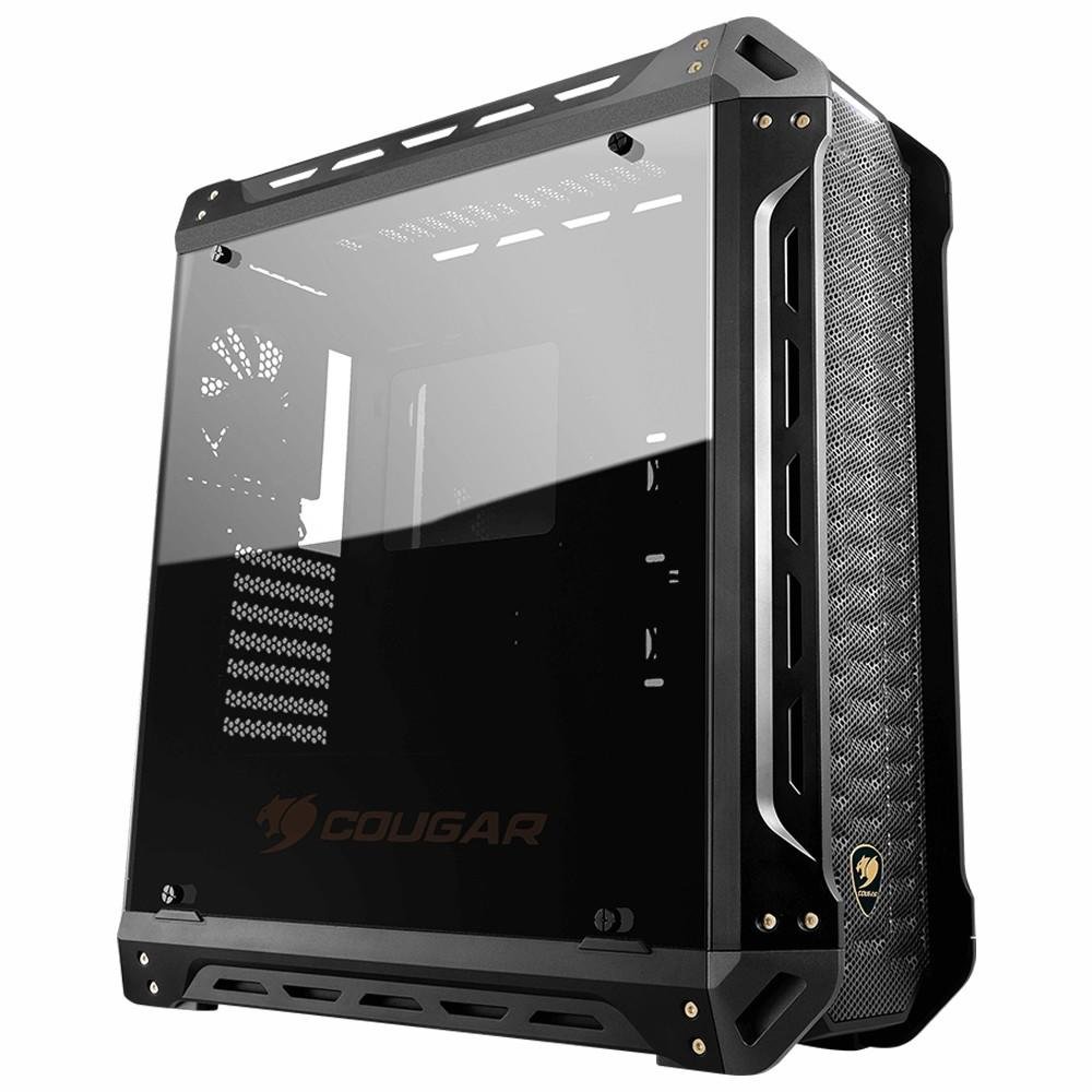 Imagem 5 de 16 do produto Gabinete Gamer Cougar Panzer-S, Mid Tower, 3 FANs, Lateral em Vidro - 385GML0.3804