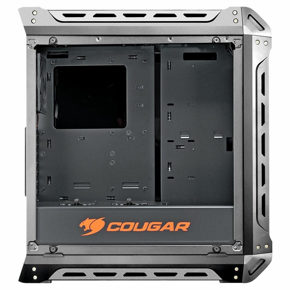 Imagem 11 de 16 do produto Gabinete Gamer Cougar Panzer-S, Mid Tower, 3 FANs, Lateral em Vidro - 385GML0.3804