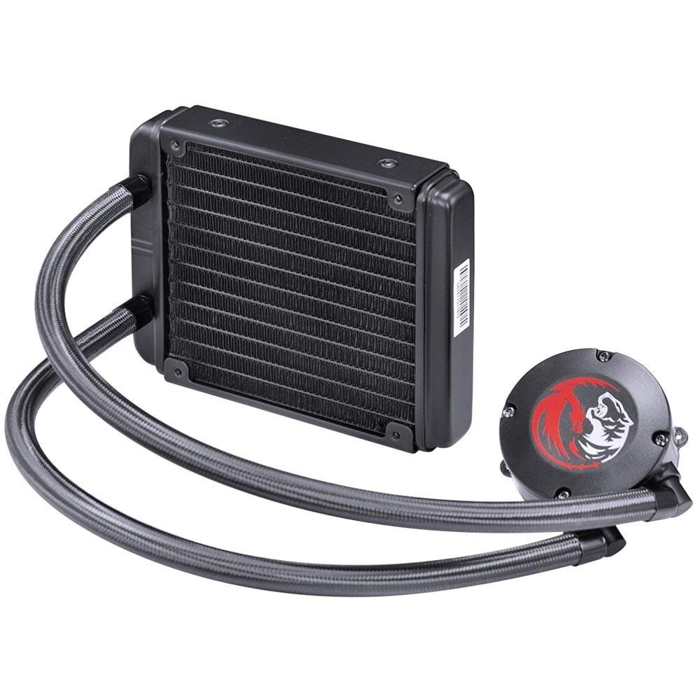 WaterCooler PCYes Sangue Frio 120mm, Preto - PWC120H40PTSL WaterCooler PCYes Sangue Frio 120mm, Preto - PWC120H40PTSL