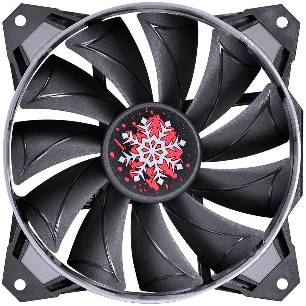 WaterCooler PCYes Sangue Frio 120mm, Preto - PWC120H40PTSL WaterCooler PCYes Sangue Frio 120mm, Preto - PWC120H40PTSL