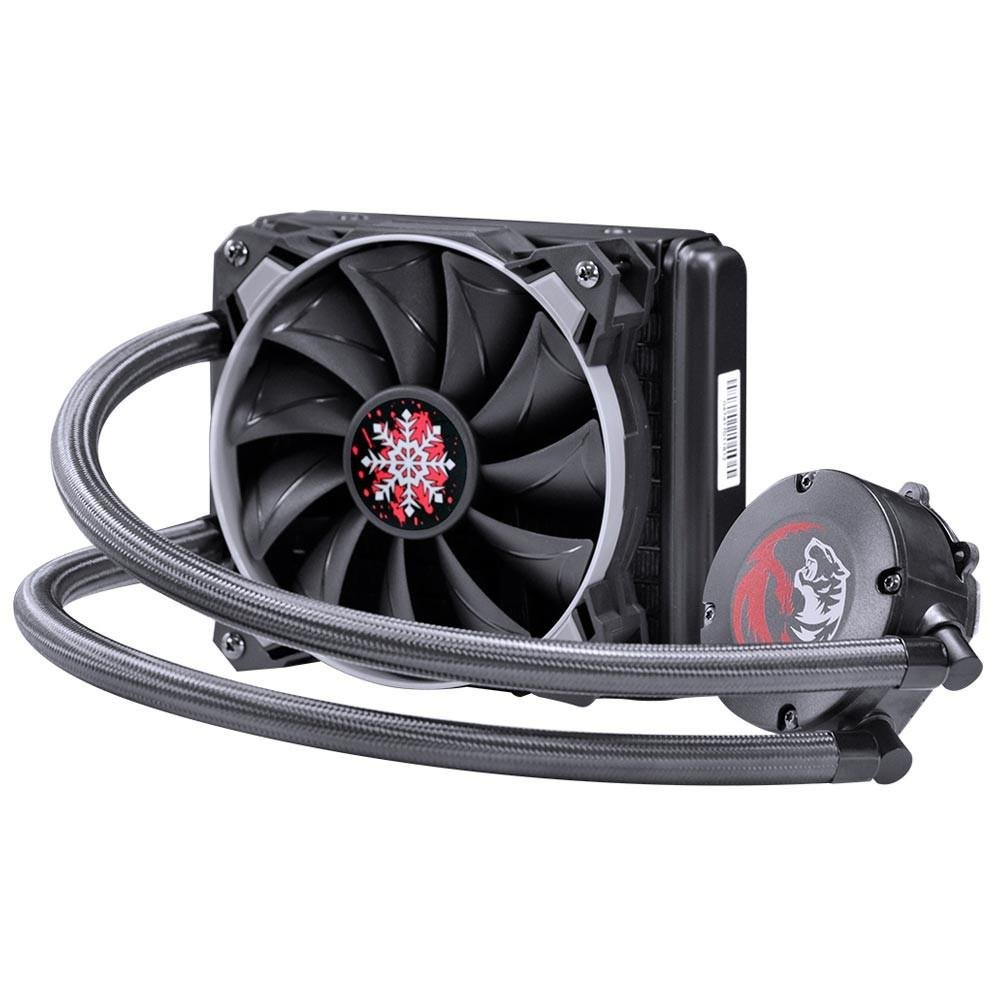 Imagem 11 de 14 do produto WaterCooler PCYes Sangue Frio 120mm, Preto - PWC120H40PTSL