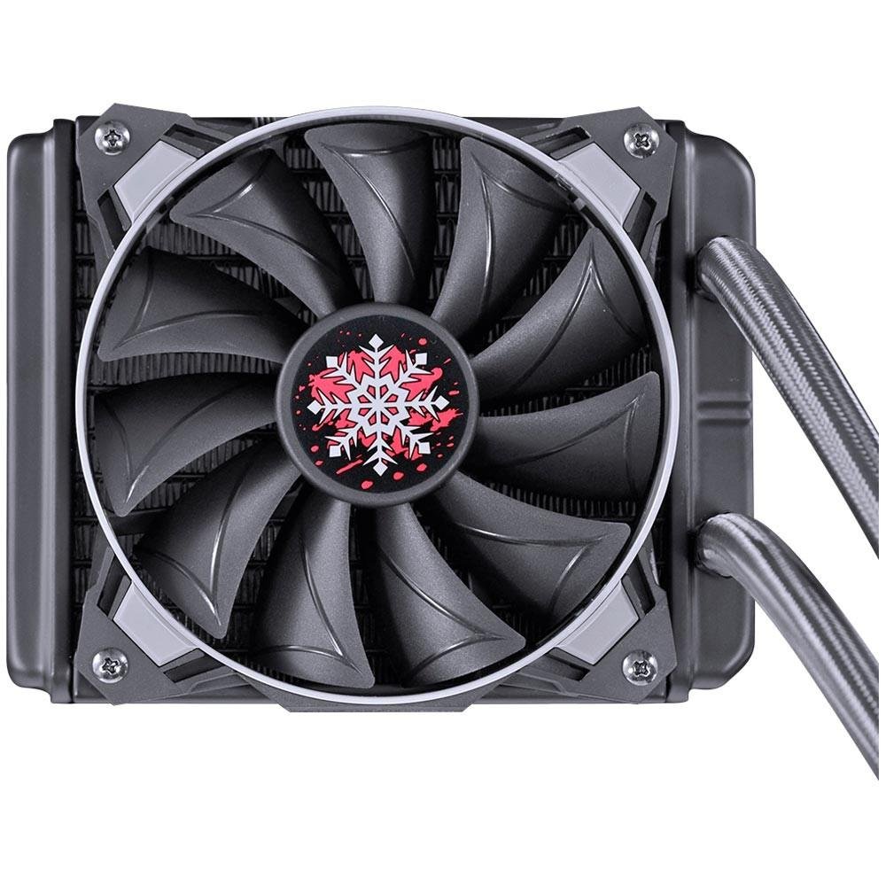 Imagem 14 de 14 do produto WaterCooler PCYes Sangue Frio 120mm, Preto - PWC120H40PTSL