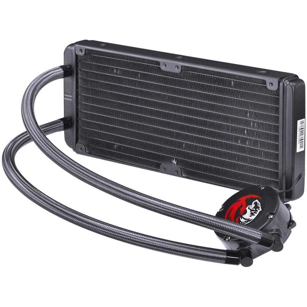 Water Cooler PCYes Sangue Frio, 240mm, AMD/Intel, Preto - PWC240H40PTSL