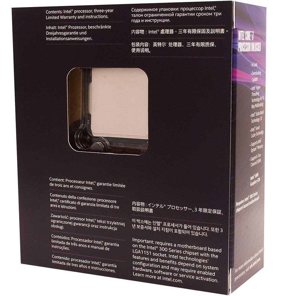 N*a様 Intel Core i7-8700K CPU LGA1151 PROCESSADOR INTEL 8700K CORE I7 (1151) 3.70 GHZ OEM com