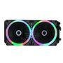 WaterCooler Gamemax Iceberg 240 RGB Ring, All in One Liquid Cooler 240MM, Preto
