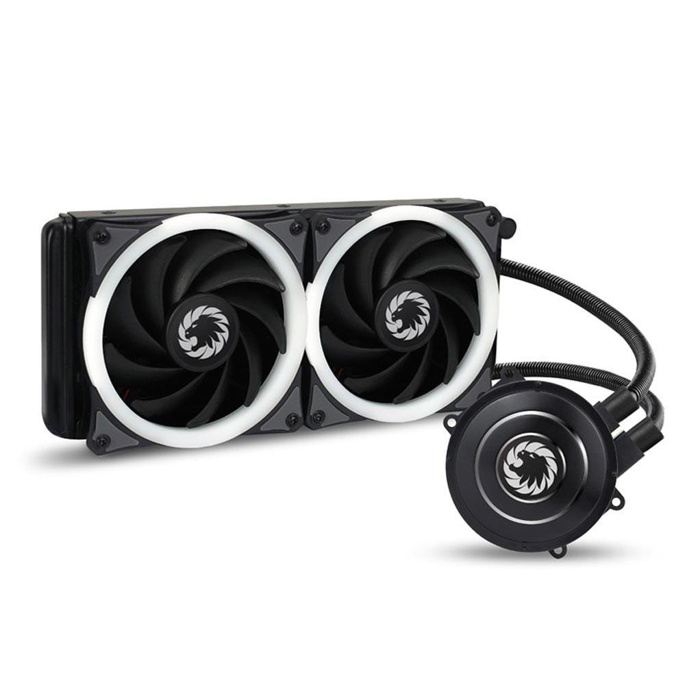WaterCooler Gamemax Iceberg 240 RGB Ring, All in One Liquid Cooler 240MM, Preto WaterCooler Gamemax Iceberg 240 RGB Ring, All in One Liquid Cooler 240MM, Preto