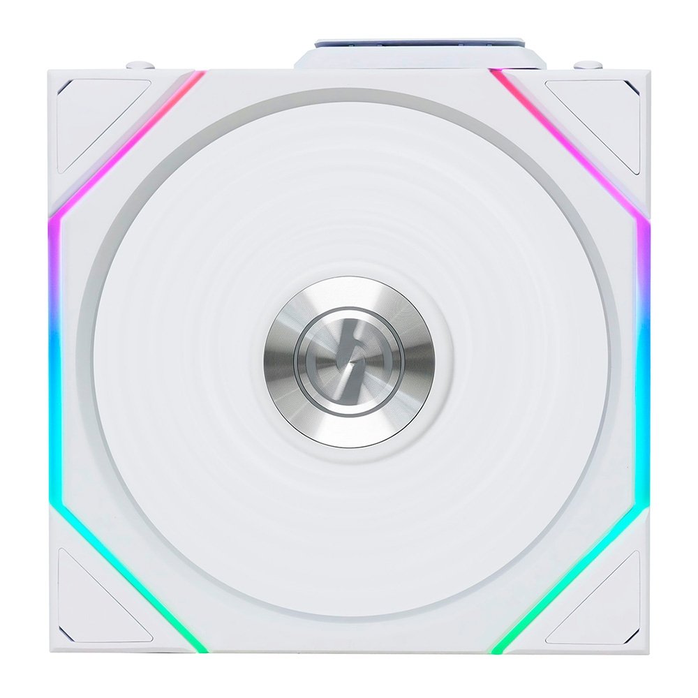 Imagem 3 de 10 do produto Kit com 3 Ventoinhas Lian Li UNI FAN TL, 120mm, ARGB, Branco - 12TL1W3W