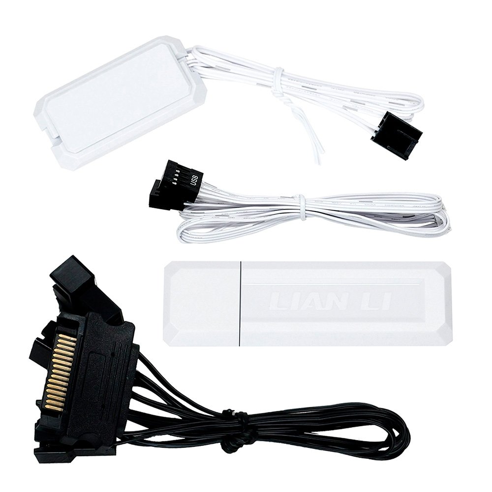 Imagem 9 de 10 do produto Kit com 3 Ventoinhas Lian Li UNI FAN TL, 120mm, ARGB, Branco - 12TL1W3W