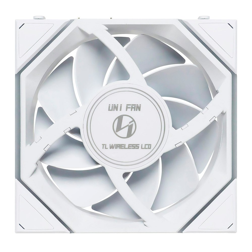 Imagem 2 de 8 do produto Ventoinha Lian Li UNI FAN TL LCD, 120mm, ARGB, Reverse Blade, Branca - 12RTLLCD1W1W
