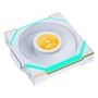 Ventoinha Lian Li UNI FAN SL LCD, 120mm, ARGB, Reverse Blade, Branco - 12RSLLCD1W1W
