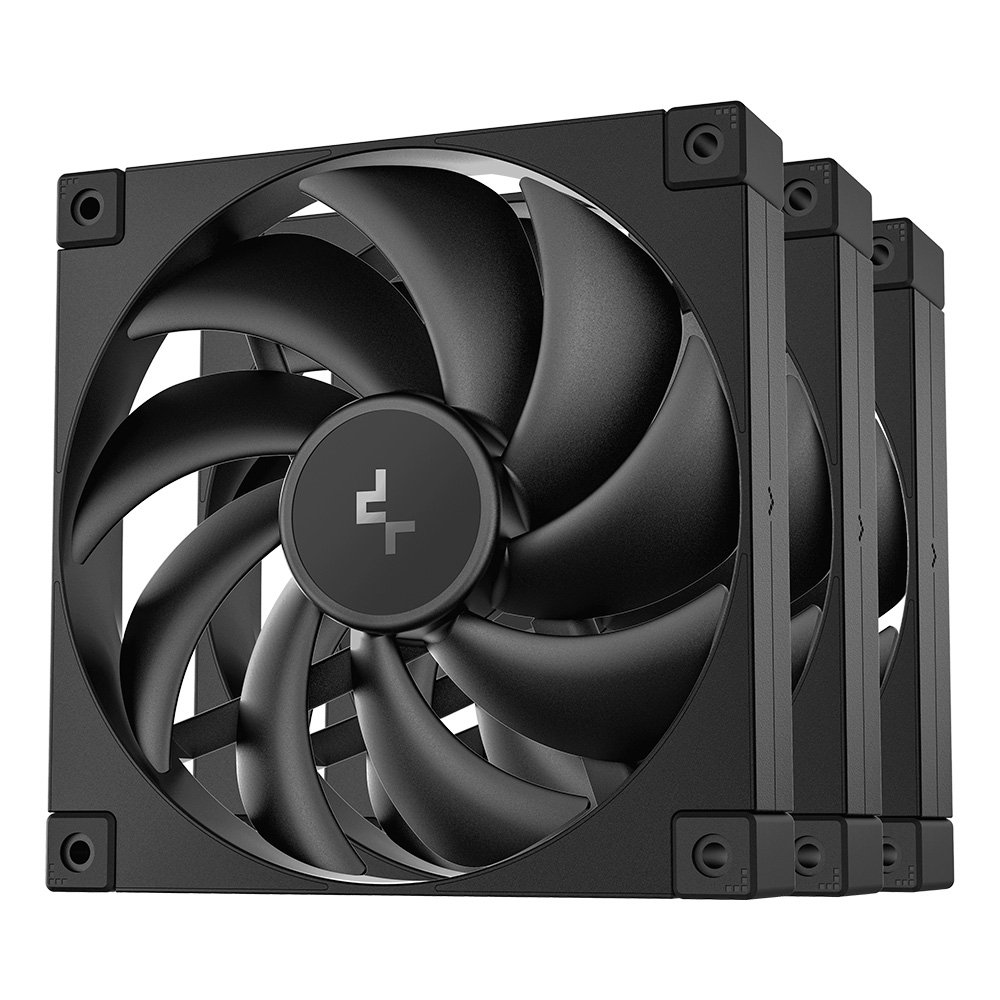 Kit Fan DeepCool FD14 140mm Preto | KaBuM!
