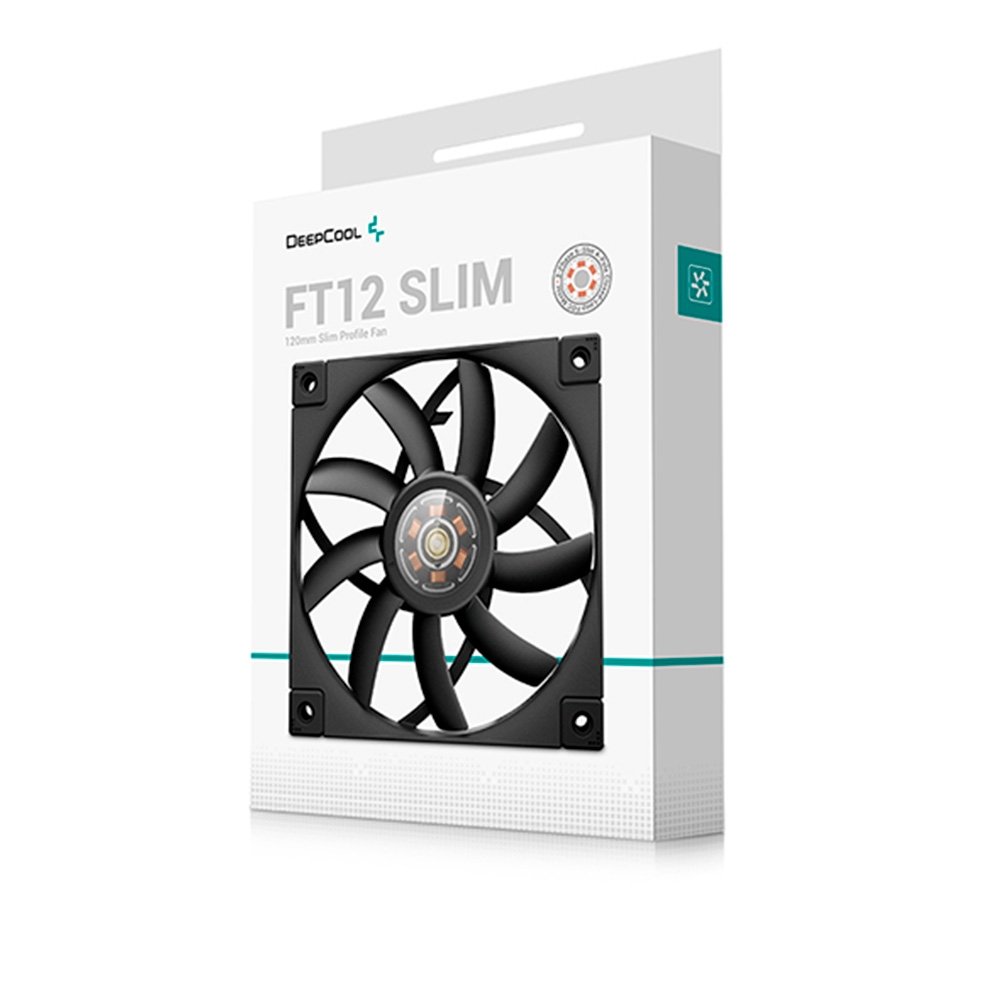Ventoinha DeepCool FT12 Slim, 120mm, Preta - R-FT12SLIM-BKWPN1-G - view 5