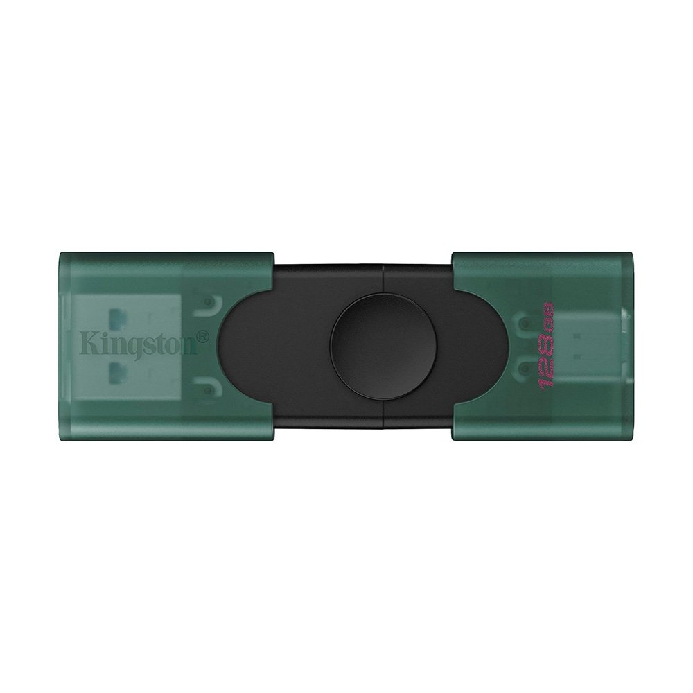 Pen Drive 128GB Kingston DataTraveler DuoG2, USB-A + USB-C 3.2 Gen 1 - DTDEG2/128GB