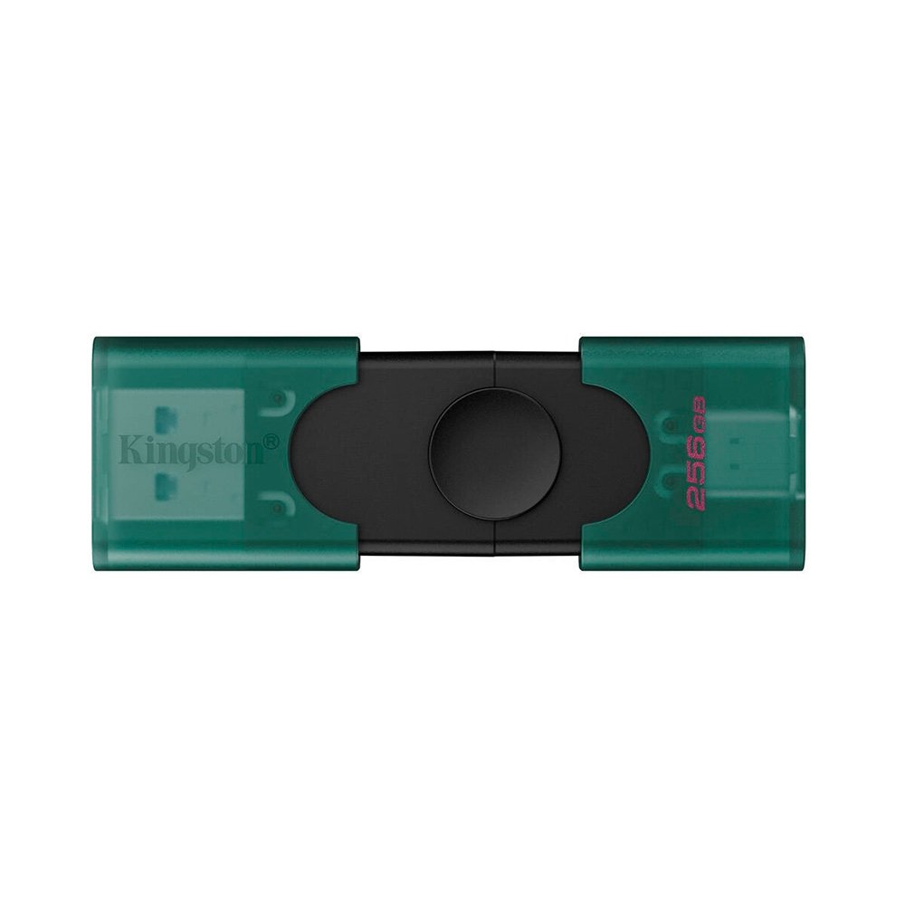 Pen Drive 256GB Kingston DataTraveler DuoG2, USB-A + USB-C 3.2 Gen 1 - DTDEG2/256GB