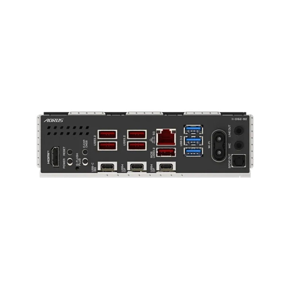 Imagem 6 de 6 do produto Placa Mãe Gigabyte X870E AORUS ELITE X3D, AMD AM5, ATX, DDR5, PCIe 5.0, Wi-Fi 7, Bluetooth, Preto - X870E A ELITE X