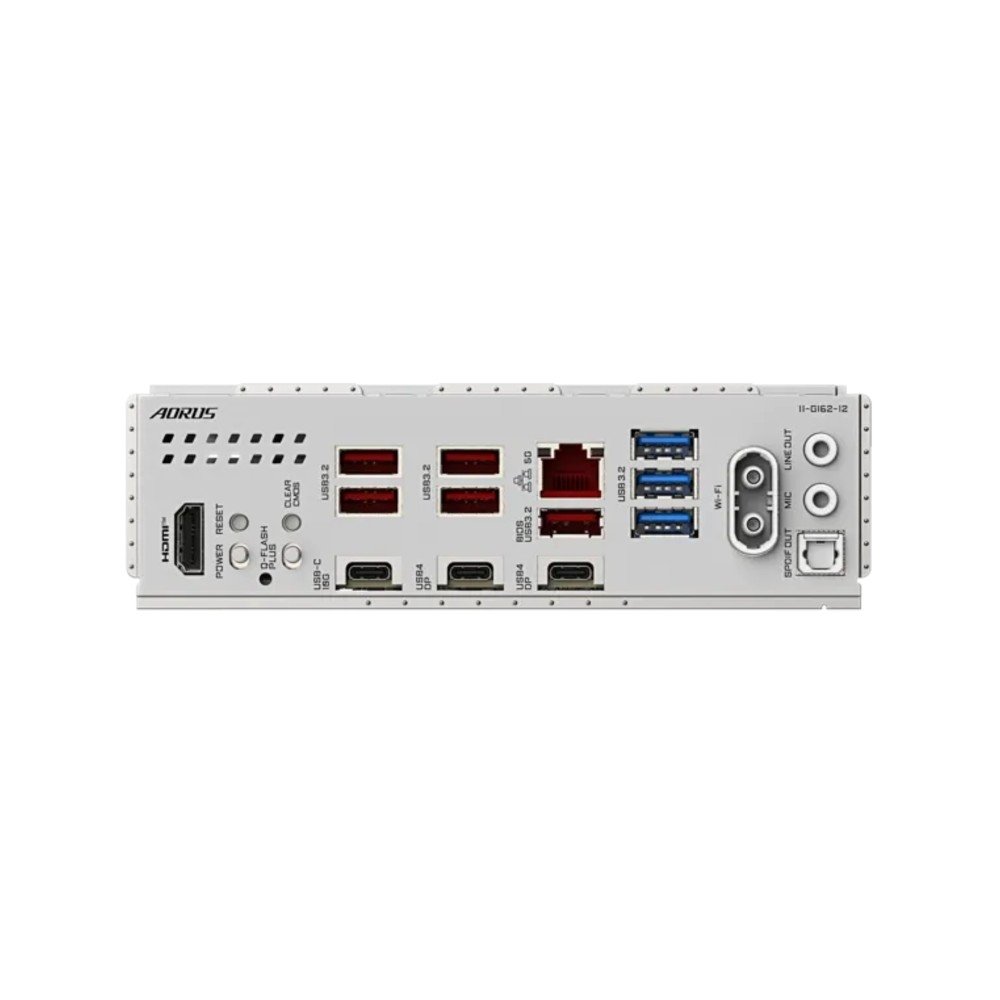 Placa Mãe Gigabyte X870E AORUS ELITE X3D ICE, AMD AM5, ATX, DDR5, PCIe 5.0, Wi-Fi 7, Bluetooth, Branco - X870E A ELITE X ICE