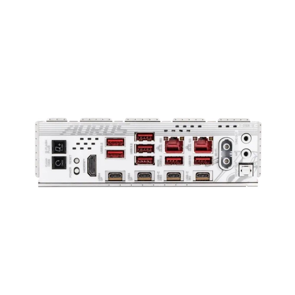 Placa Mãe Gigabyte X870E AORUS MASTER X3D ICE, AMD AM5, E-ATX, DDR5, PCIe 5.0, Wi-Fi 7, Bluetooth, Branco - X870E A MASTER X ICE 8