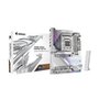 Placa Mãe Gigabyte X870E AORUS MASTER X3D ICE, AMD AM5, E-ATX, DDR5, PCIe 5.0, Wi-Fi 7, Bluetooth, Branco - X870E A MASTER X ICE 3