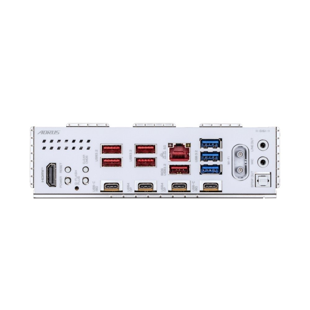 Placa Mãe Gigabyte X870E AORUS PRO X3D ICE, AMD AM5, ATX, DDR5, PCIe 5.0, Wi-Fi 7, Bluetooth, Branco - X870E A PRO X ICE 9