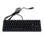 Teclado Mecânico Gamer Redragon Kumara, Anti-Ghosting, LED Vermelho, Switch Outemu Brown, ABNT2, Preto - K552-2 (PT-BROWN)