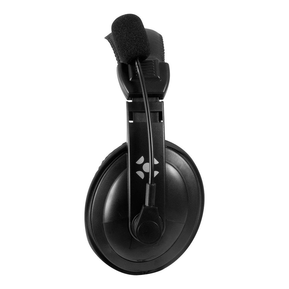 Headset Fortrek Multimídia HSL-102 Preto - 62889 Headset Fortrek Multimídia HSL-102 Preto - 62889