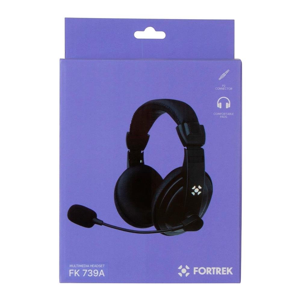 Imagem 8 de 8 do produto Headset Fortrek Multimídia HSL-102 Preto - 62889