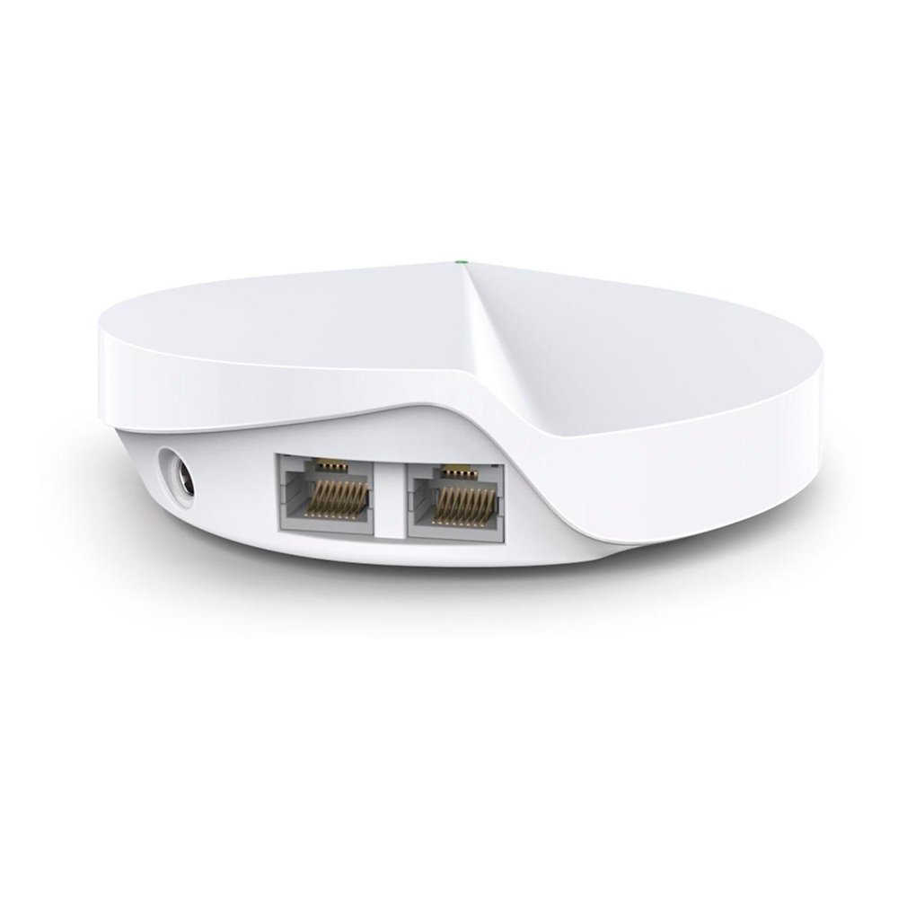 Roteador TP-Link Deco M5, Gigabit Ethernet, AC1300, 10/100/1000MBbs, Dual Band 2.4/5GHz, 4 Antenas, Branco - 3 Unidades Roteador TP-Link Deco M5, Gigabit Ethernet, AC1300, 10/100/1000MBbs, Dual Band 2.4/5GHz, 4 Antenas, Branco - 3 Unidades