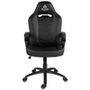Cadeira Gamer Alpha Gamer Kappa, Até 150 kg, Apoio de Braço Acolchoado, Cilindro de Gás Classe 4, Preto - AGKAPPA-BK