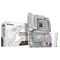 Placa-Mãe Gigabyte X870 AORUS ELITE WF7 ICE, AM5, ATX, DDR5, PCIe 5.0, RGB, Wi-Fi 7, Bluetooth, Branco - X870 A ELITE WF7 ICE 2