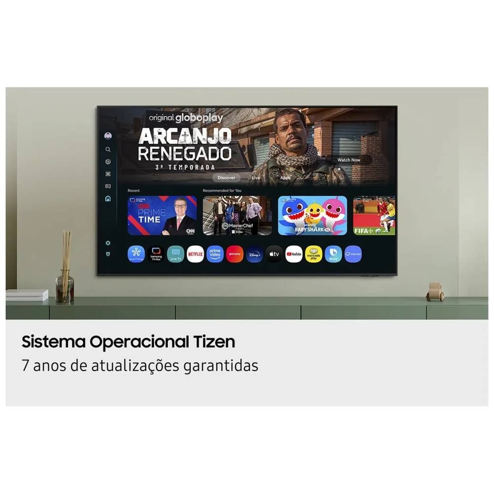 Smart TV 85 Samsung Crystal UHD 85U8600F 4K Tizen 3 HDMI - view 4