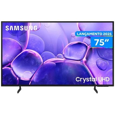 "Smart TV 75"" Samsung 4K UHD Crystal 75U8600F Tizen 3 HDMI"