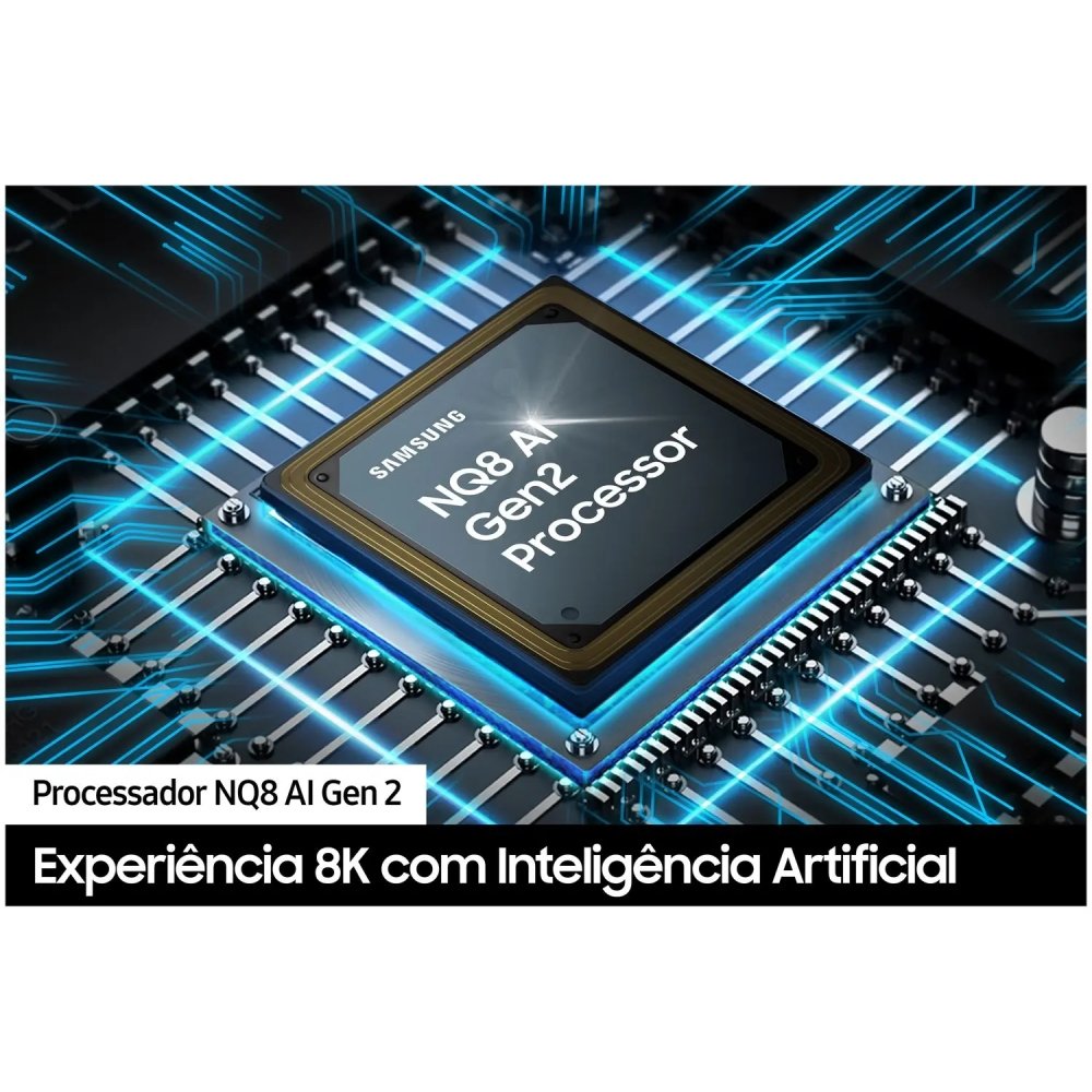 Imagem 5 de 9 do produto Smart TV 65" 8K MINI LED Neo QLED Samsung AI TV QN65QN800 VA 120Hz Wi-Fi Alexa 4 HDMI 3USB