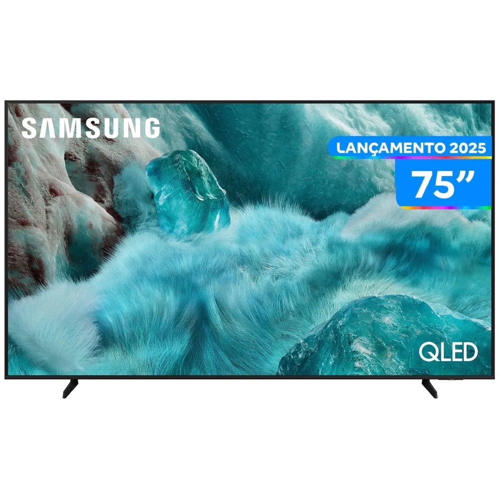 Smart TV 75 Samsung 4K QLED QN75Q7FAAGXZD Tizen Q4 AI 3 HDMI