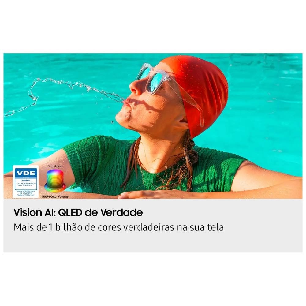 Imagem 8 de 10 do produto Smart TV 65" Samsung 4K QLED QN65Q7FAAGXZD Tizen Q4 AI 3 HDMI